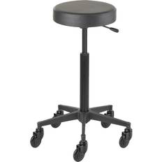 Clic møbler Efalock Clic Tec Round Black Large Skammel
