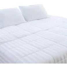 Bamboo - White Bedspreads Cariloha All-Season Bedspread White (243.8x233.7)