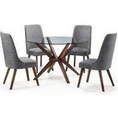Julian Bowen Chelsea Dining Set 5pcs