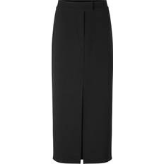 Second Female Kjolar Second Female Kjol Fique Pencil Skirt - Svart