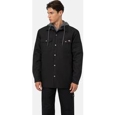 Dickies Men Outerwear Dickies Duck Shirt Jacket Black, Black, M, Men