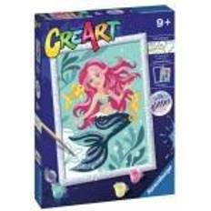 Plastica Set creativi Ravensburger CreArt Serie D: Sirenetta, Kit per Dipingere con i