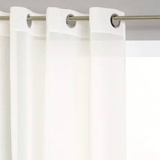 Curtains & Accessories Atmosphera White Curtain 240 x 140 cm 140x240cm