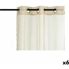 Curtains & Accessories Gift Decor Beige 140 x 260 cm Curtain Set 6 Units