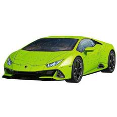 3D-Puzzles Ravensburger Puzzle 115594 Lamborghini Huracán Evo grün 108 Teile 4005556115594