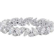 Brilliant Earth Olivetta Eternity Ring - Silver/Diamonds