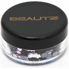 Aquarius Beautz Chunky Glitter 10Ml Pot With Gram Glitter, Silver