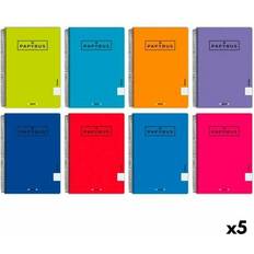 Papyrus A4 Notebooks 80 Sheets Pack of 5