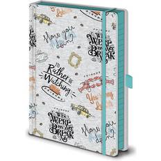 Multicoloured Notepads Pyramid International Friends Quotes Premium A5 Notebook