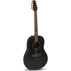 Ovation Akustiska gitarrer Ovation 1516PBM-G Pro Series Ultra Mid-Depth Non-Cutaway Pitch Black