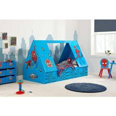 Blue Bed Tents Birlea Marvel Spider-Man Single Tent Bed, Blue