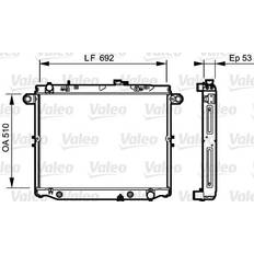 Valeo Kylare, motorkylning 734192