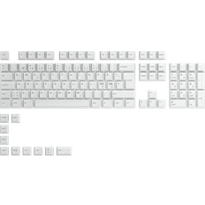 Tastaturer Glorious GPBT 115 Keycaps Arctic White (Nordic)