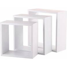 Brugskunst 5 Five Bogkasser 3 Stk Hvid 30cm x 12cm x 30cm Opbevaringsboks 3stk