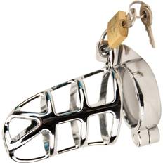 Impound Gladiator Chastity Device Silver