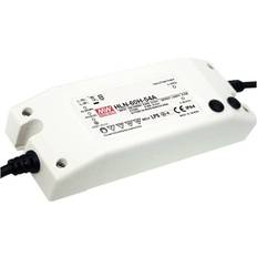 Hln Mean Well HLN-60H-42A LED driver, LED transformator Konstantspänning, Konstantström 60 W 1.45 A 25.2 42 V/DC dimbar, PFC-krets, Överbelastningsskydd