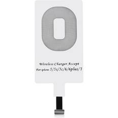 Qi adapter Choetech Trådlös Adapter Qi Lightning Vit