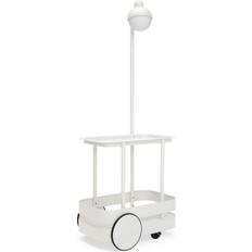 Kunststoffe Beistelltische Fatboy Jolly Trolley Light Grey Beistelltisch