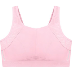 No-Bounce Camisole Sports Bra Plus Size - Parfait Pink