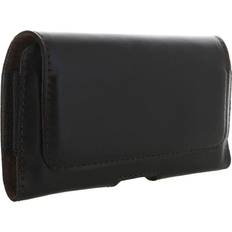Honju honju Horizon Echtleder Gürteltasche für Smartphones Tasche kompatibel mit Apple iPhone 12 mini, 12 12 Pro, SE 2020 11 11 Pro, iPhone XS XR X 8 7 6S schwarz
