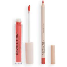 Makeup Revolution Læbeblyanter Makeup Revolution Lip Contour Kit Coral Babe - Pink