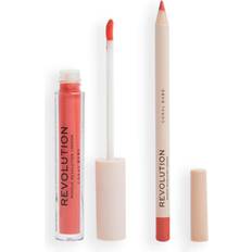 Lip Liners Makeup Revolution Lip Contour Kit Coral Babe