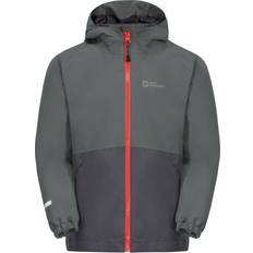 Jack Wolfskin Kid's Iceland 3 in1 Jacket - Slate Green (1610081-4136)