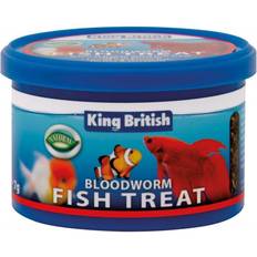 King British bloodworm treat food 7g freeze