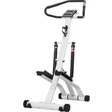 Stepper Mit LCD-Anzeige schwarz, weiß 80L x 61B x 134H cm stepper heimtrainer fitnessgerät fitness heimtrainer