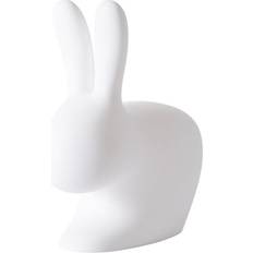 Bianco sedie Qeeboo Rabbit Sedia Polietilene