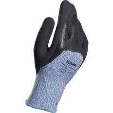 Black Disposable Gloves MAPA Krytech 582 Glove Black Blue