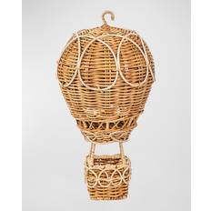 Con Iluminación Cajas y Cestas Juliska Provence Rattan Whitewash Small Hot Air Balloon Basket Cesta