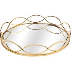 Interior Details Parisloft Decorative Round Make up Jewelry Organizer