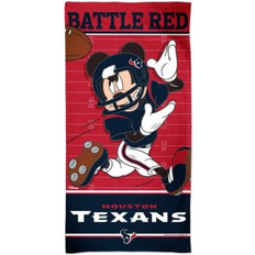 Red Bath Towels WinCraft Houston Texans 30'' Disney Spectra Bath Towel Red