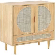 Beliani Boho Style Cabinet Aparador 80x77cm