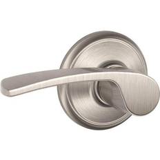 Porte Schlage Merano Hall and Closet Lever Satin Nickel Porta Esterna (90x200cm)