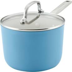 Sauce Pans KitchenAid Hard Anodized with lid 0.75 gal 6 "