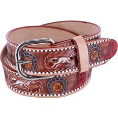 Boys Cowboy Print Embossed Belt
