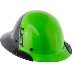 LIFT Safety DAX Fifty 50 Full Brim Hard Hat - Green Carbon Fiber