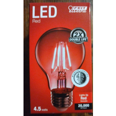 Feit Electric Led light bulb, red, 4.5-watts