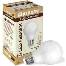 Light Bulbs Bulbrite 100-Watt Equivalent A19 Dimmable Medium Screw LED Light Soft White Light 3000K 4-Pack