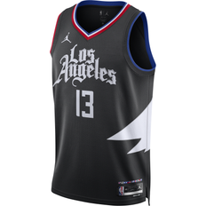 Game Jerseys Jordan Unisex Brand Paul George Black 2022/23 LA Clippers Swingman Jersey Statement Edition