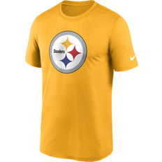 Sports Fan Apparel Nike Men's Gold Pittsburgh Steelers Legend Logo Performance T-Shirt