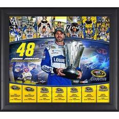 Champion sprint Jimmie Johnson Framed 15" x 17" 2016 Sprint Cup Champion 7-Time Collage