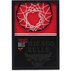 Open Road Brands NBA Chicago Bulls Print-On Glass Wall Sign