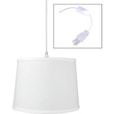 Home Concept 1 Light Swag Plug-In Pendant Lamp