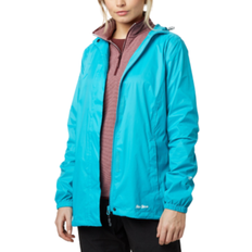 PETER STORM Women's Packable Hooded Jacket - Blue