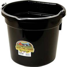 Black Buckets Little Giant Back Plastic Bucket P20B Black