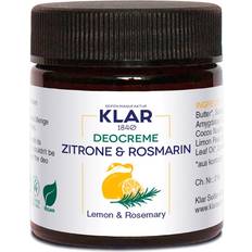 Klar Deocreme Zitrone & Rosmarin