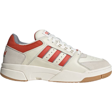 Laced - Unisex Racket Sport Shoes Adidas Torsion Tennis Low - White/Preloved Red/Grey